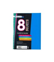 Cahier A4 5x5 université 8 intercalaires 384 pages 70g PP R.7319