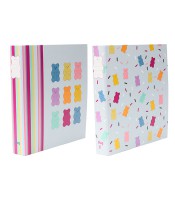 Classeur A4 4 anneaux dos 30 b'log sweet candy R.122619