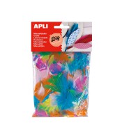 Plumes duvet coloris assortis R.13281