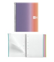 Cahier A4 notebook 5x5 120 pages PP aurora provence R.MR4083XXX