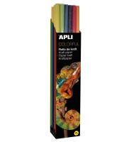Papier kraft rouleau 1 x 3m coloris assortis R.14907