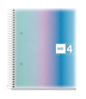Cahier A5 notebook 5x5 120 pages PP aurora santorini R.MR4097XXX