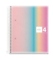 Cahier A5 notebook 5x5 120 pages PP aurora west bay R.MR4096XXX