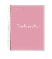 Cahier A4 notebook 5x5 120 pages emotions rose R.MR46074XXX