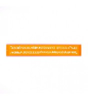 Trace-lettre 10 mm norme uni-h R.30010