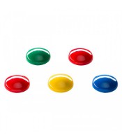 Aimants ø 20 mm boîte de 8 coloris assortis R.ACL01