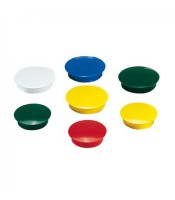 Aimants ø 30 mm boîte de 6 coloris assortis R.ACL02