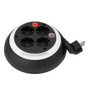 Rallonge électrique 4 prises avec protection 3m R.1109224