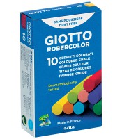 Craies de couleurs Giotto boîte de 10 R.F538900