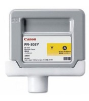 Cartouche encre PFI303 - 330ml - Jaune   IPF815&825