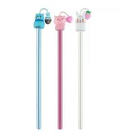 Crayon graphite HB avec gomme Cute animals R.89992