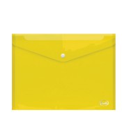 Pochette enveloppe A4 transparent jaune 0.16mm  R.91172