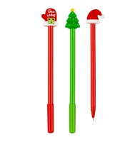 Stylo bille 0.7mm bleu noël assortis R.89804