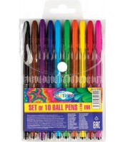 Stylo bille encre éffaçable 0.5mm chien coloris assortis R.80361