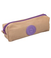 Fourre-tout 220x70x60 mm beige/violet  R.86873