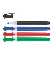 Marqueurs tableaux blanc x4 noir-bleu-rouge-vert R.81263