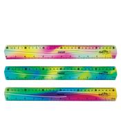 Règle 30cm flexible couleur en dégradé R.81224