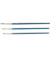 Pinceau rond N°2-4-6 paquet de 3 R.80657