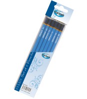 Crayon graphite 3H/2H/HB/HB/2B/3B paquet de 6 en blister R.80748  