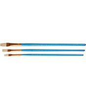 Pinceau plat N°2-4-6 paquet de 3 en blister R.80856