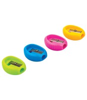 Taille crayon 1 usage ovale coloris assortis R.88833