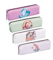 Fourre-tout 20x6x4.5cm licornes R.81041