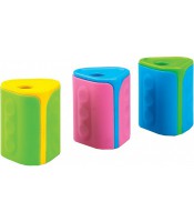 Taille-crayon 1 usage réserve coloris assortis  R.87419