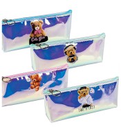 Fourre-tout 20x8x3.5cm ours brillant R.81054