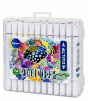 Feutre alcool double pointe pr croquis-graffiti-beaux art 24b R.89701