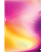 Chemise coin A4 coloris assortis rainbow polypro lisse R.80815 XXX