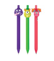 Stylo bille bleu fantaisie monster R.89832