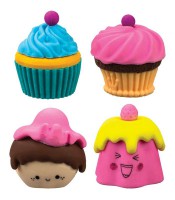Gomme plastique cup cakes R.89549N
