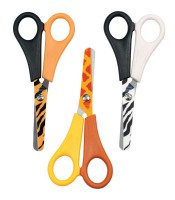 Ciseaux 130mm motifs animaux R.82430
