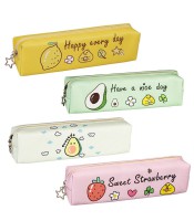Fourre-tout 21x5.5x3.5cm assortis fruits R.89908
