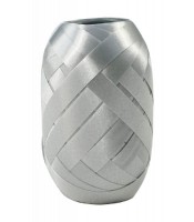 Bolduc 10m x 7mm oeuf argent  R.612076C/611200C