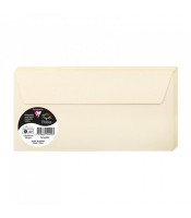 Enveloppe 110x220 faire-part ivoire paquet de 20 120g R.5445C