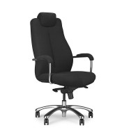 Fauteuil direction SONATA cuir noir XXX
