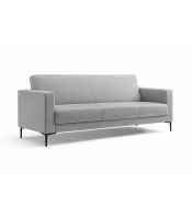 Canapé WHISKY 3 places simili cuir gris  R.SP-1103