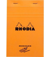 Bloc rhodia méssage 11x17cm 80 feuilles 80g R.140000C     
