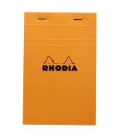 Bloc rhodia 11x17cm N°14 quadrillé 5x5  80 feuilles 80g R.14200C