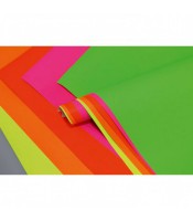 Papier affiche 60x80cm 90g jaune fluo R.93821C