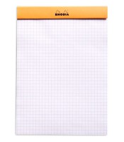 Bloc notes 14,8x21cm quadrillé 5x5 100 feuilles 70g R.17355C 