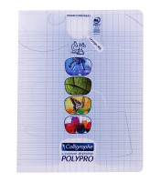 Cahier 17x22 travaux pratiques 32p S.+32p.U. PP piqûre 90g R.18185C