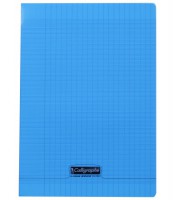 Cahier A4 seyès 96 pages piqûre 90g PP coloris assortis R.18050C XXX