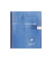 Cahier 17x22 seyès texte 148 p illustré PP ass rel inté 90g R.1524XXX