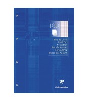 Bloc de cours A4 séyès 200 pages perforées 90g R.5819C