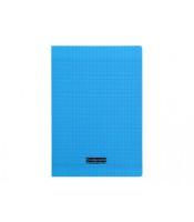 Cahier 17x22 seyès 288 pages piqûre 70g PP assortis R.184407AC