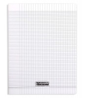 Cahier A4 seyès 192 pages piqure 90g PP incolore R.18360C  