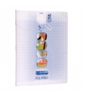 Cahier 17x22 travaux pratiques poésies/chants 24P.S.+24P.U. PP 90g