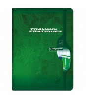 Cahier 17x22 travaux pratiques 48P.S.+48P.U piqûre 70g+90g 